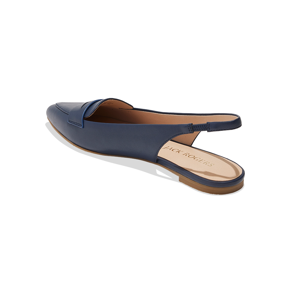 Ladies flat sling back shoes hot sale