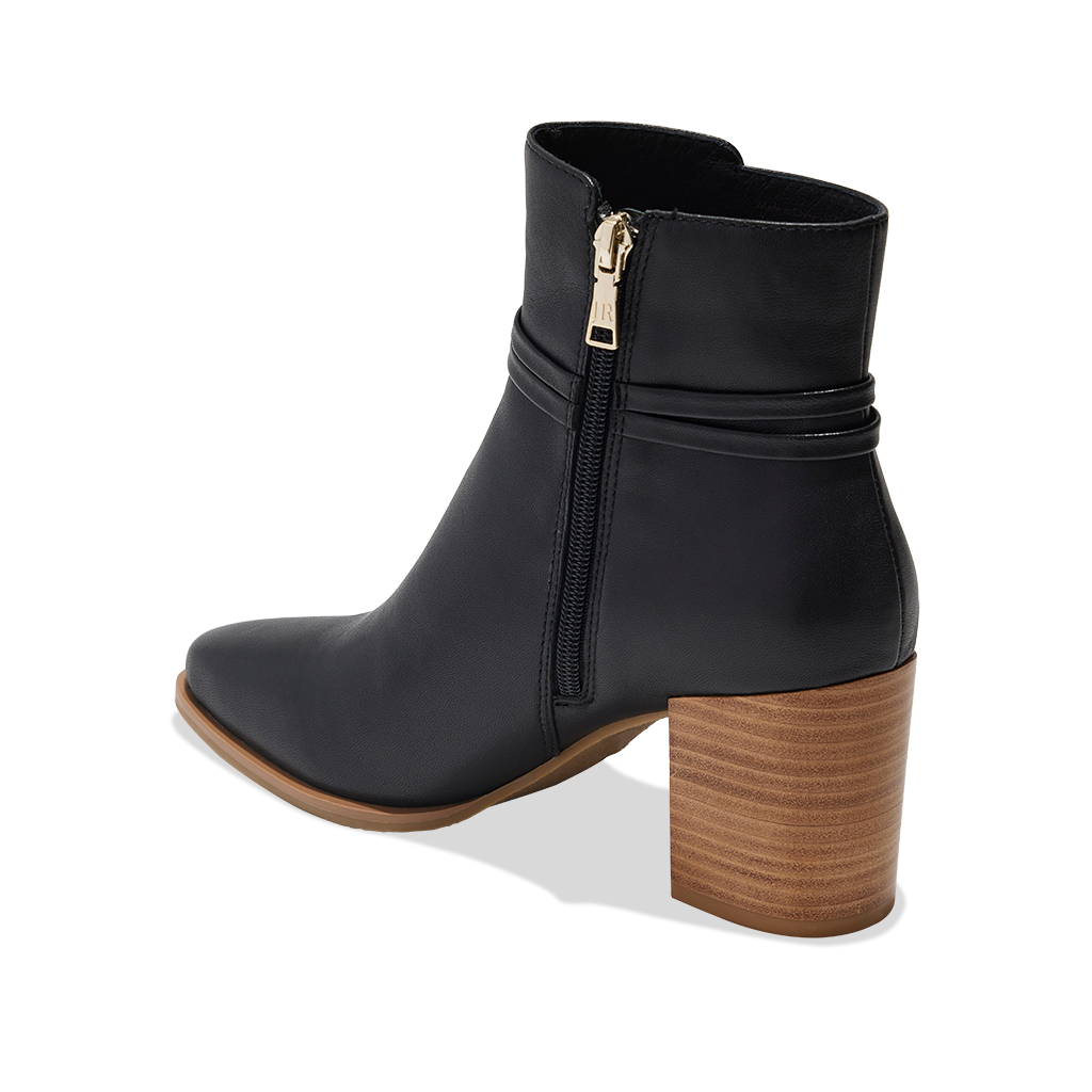 Timber Tassel Leather Bootie Jack Rogers USA