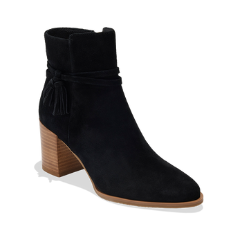 Timber Tassel Suede Bootie