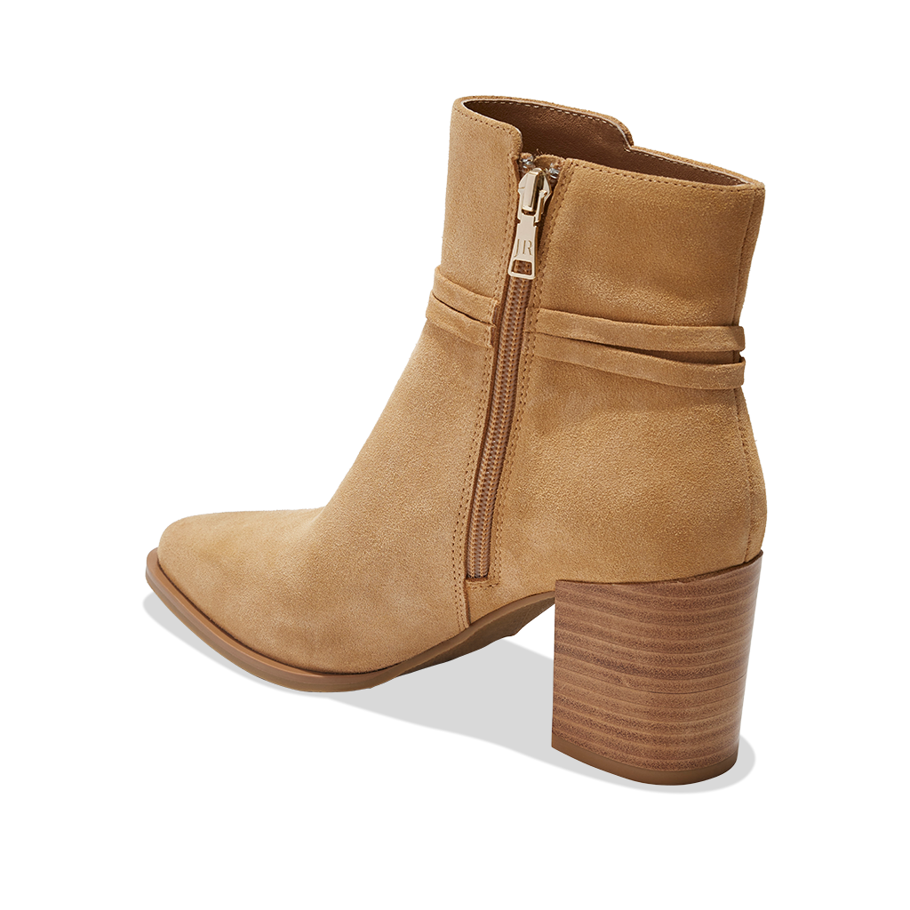 Sand suede ankle sales boots