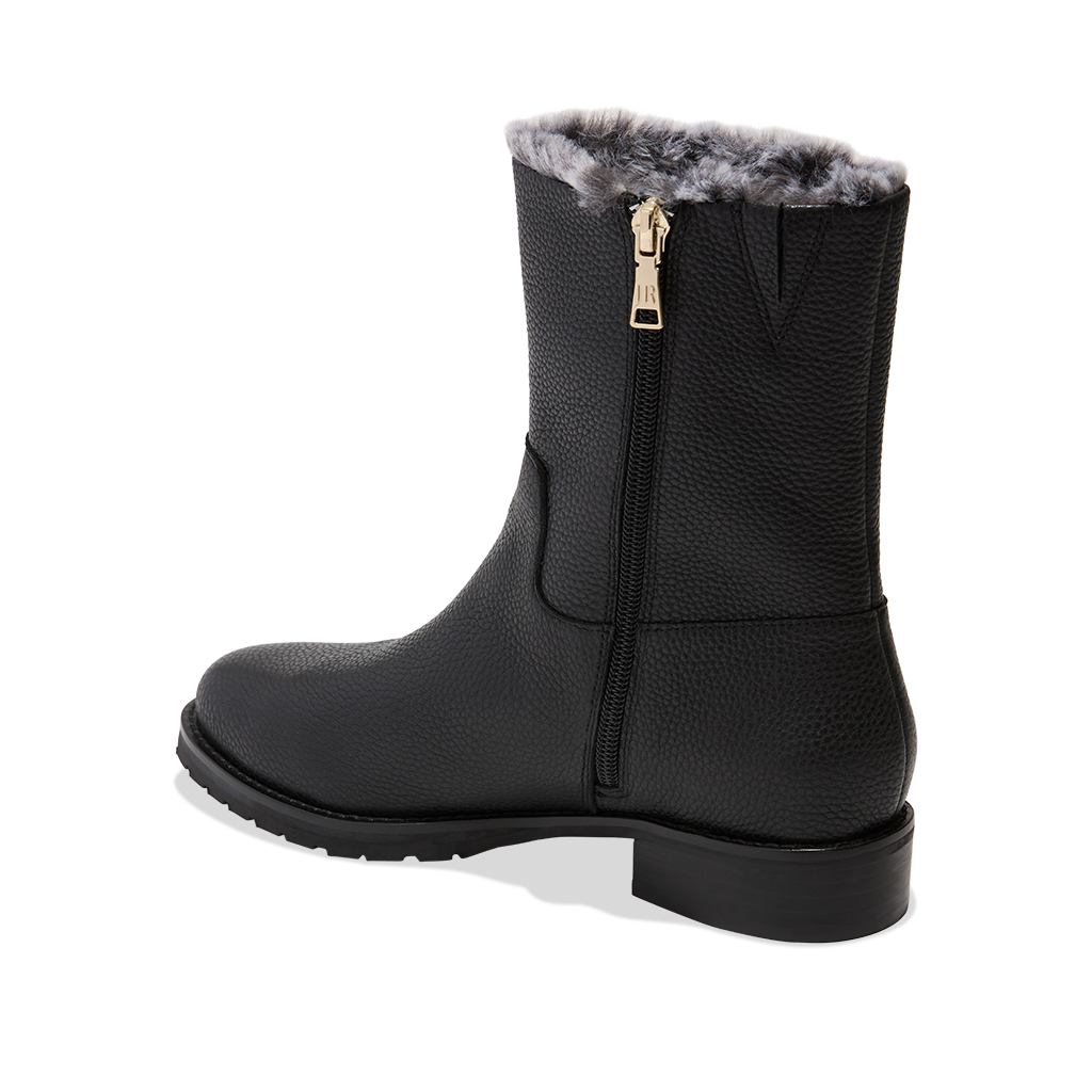 Fur bootie best sale