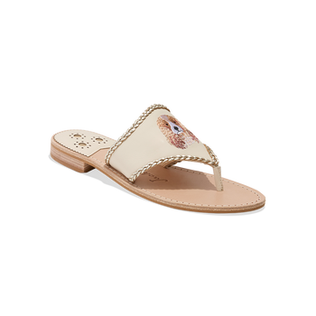 Cavalier King Charles Spaniel Embroidered Sandal