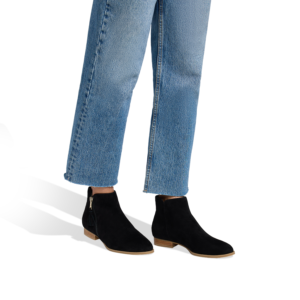 Jack rogers 2025 tori suede booties