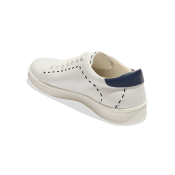 Ellison Sneaker - 5 / WHITE/MIDNIGHT