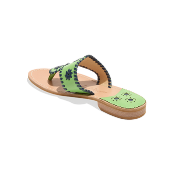 Jacks Flat Sandal - 5 / GRASS GREEN/MIDNIGHT