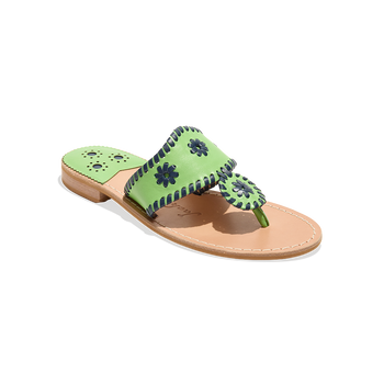Jacks Flat Sandal - 5 / GRASS GREEN/MIDNIGHT