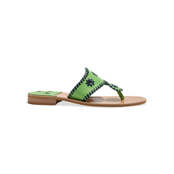 Jacks Flat Sandal - 5 / GRASS GREEN/MIDNIGHT
