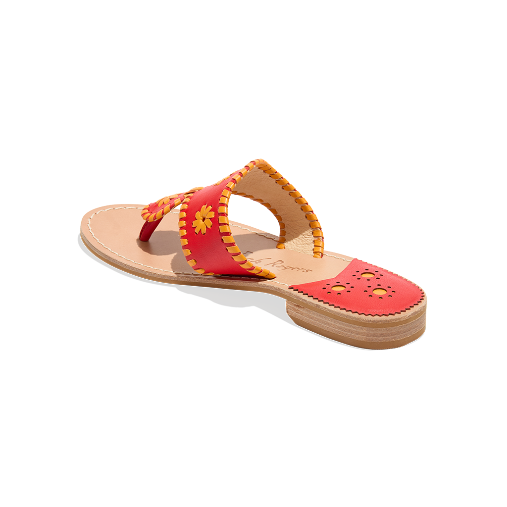 Jack rogers 2025 orange sandals