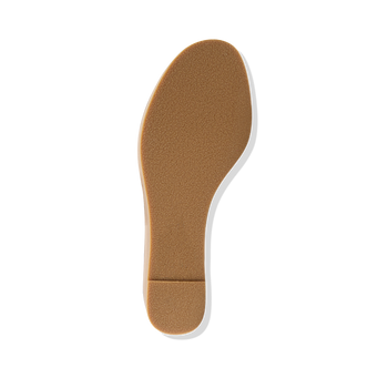 Jacks Stacked Mid Wedge - 5 / METALLIC CORK/PLATINUM