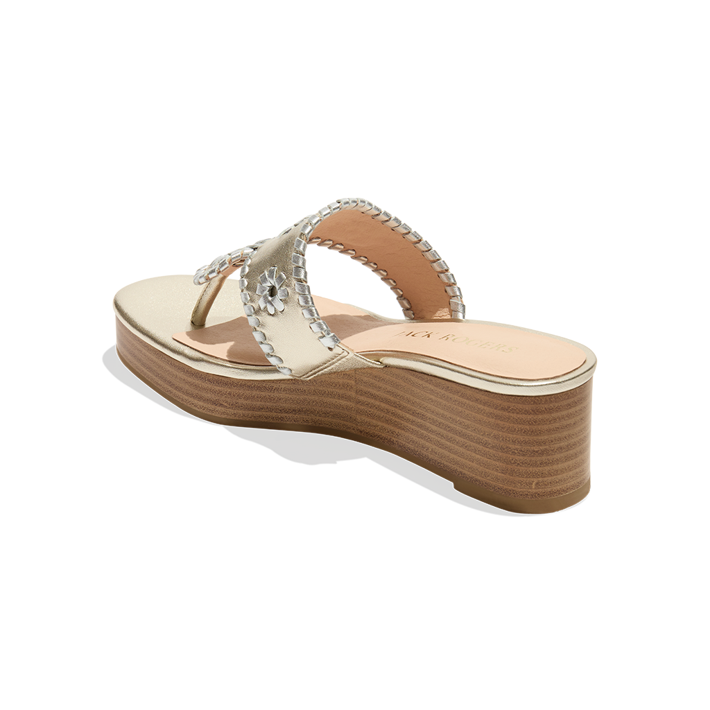 Jacks Stacked Mid Wedge