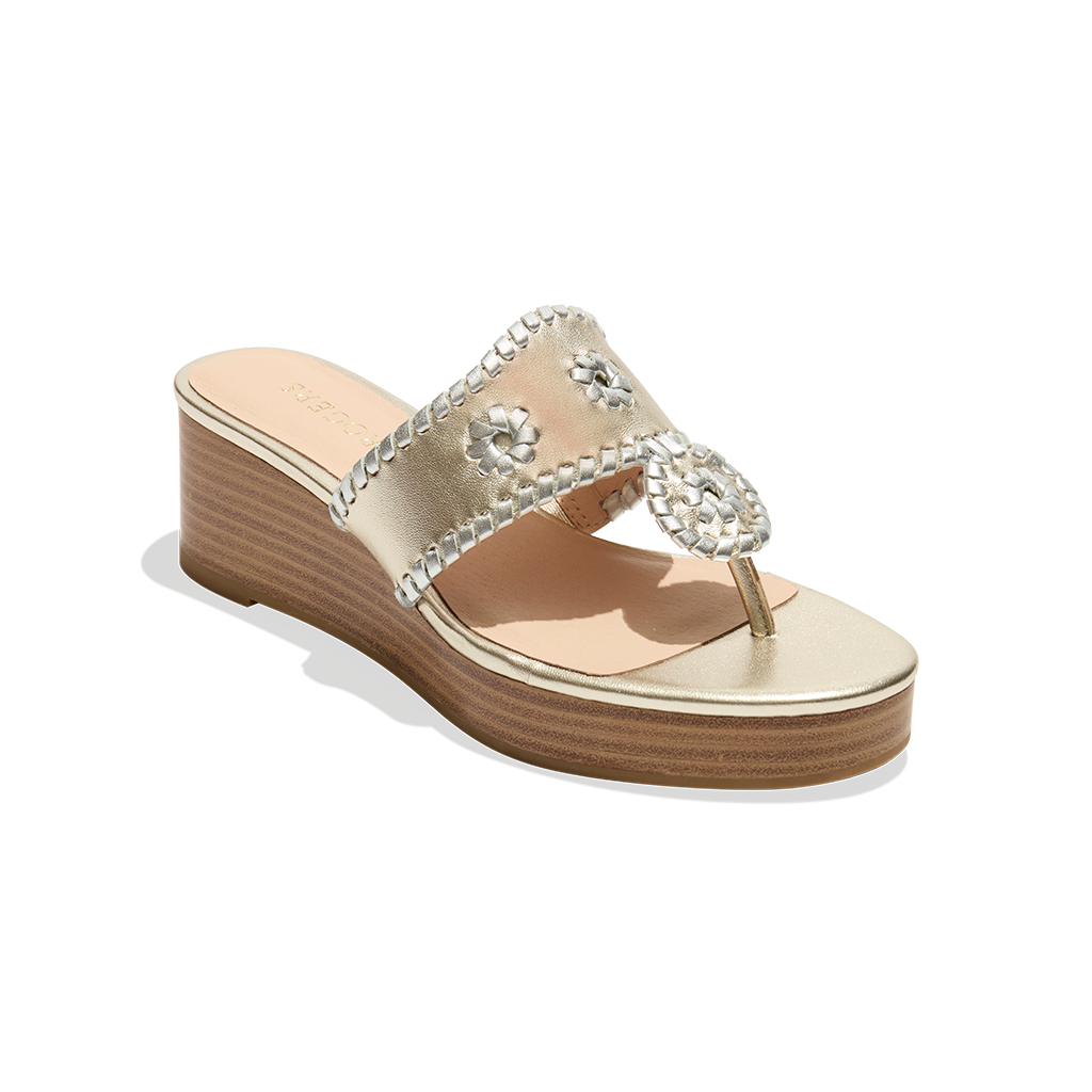 Jacks Stacked Mid Wedge