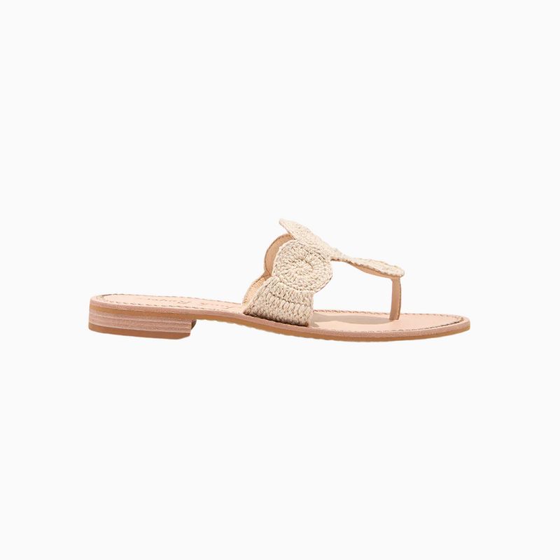 Jacks Crochet Flat Sandal