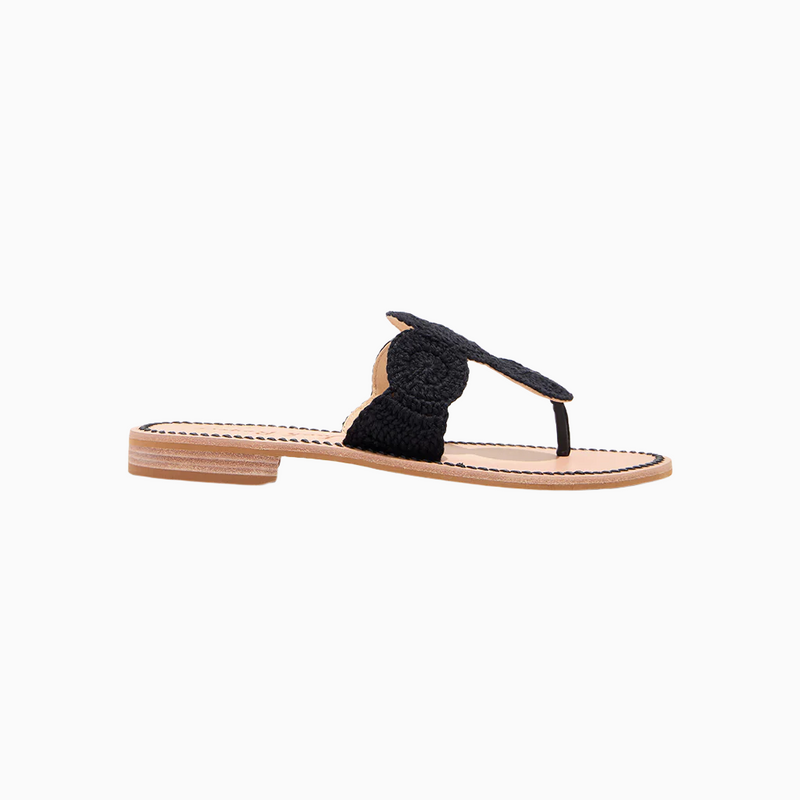 Jacks Crochet Flat Sandal