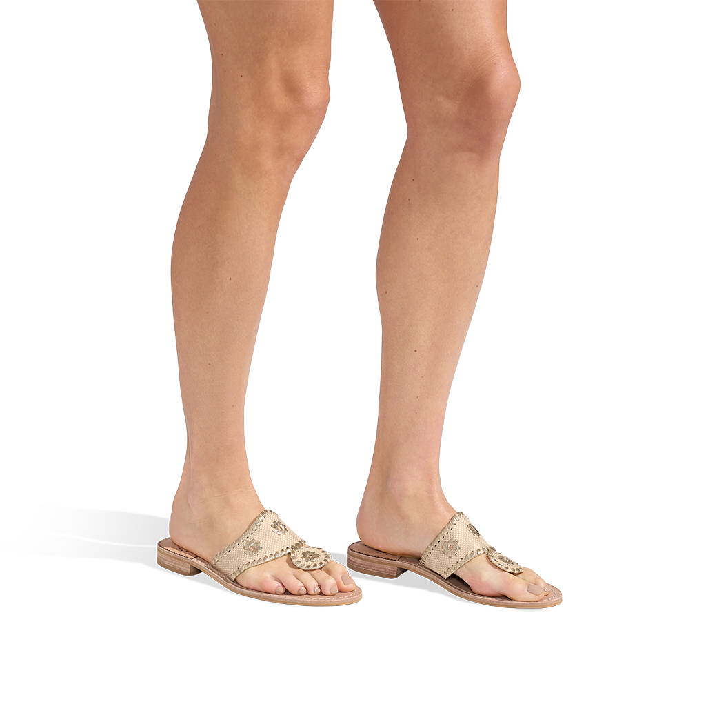 Jack rogers raffia sandal discount