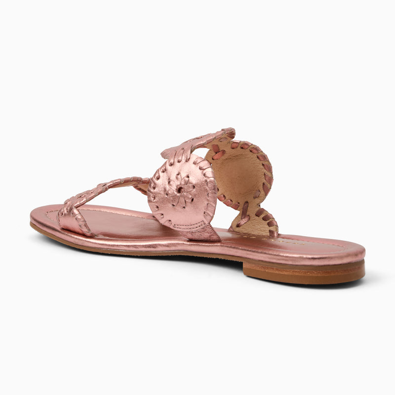 Lauren II Leather Slide Sandal