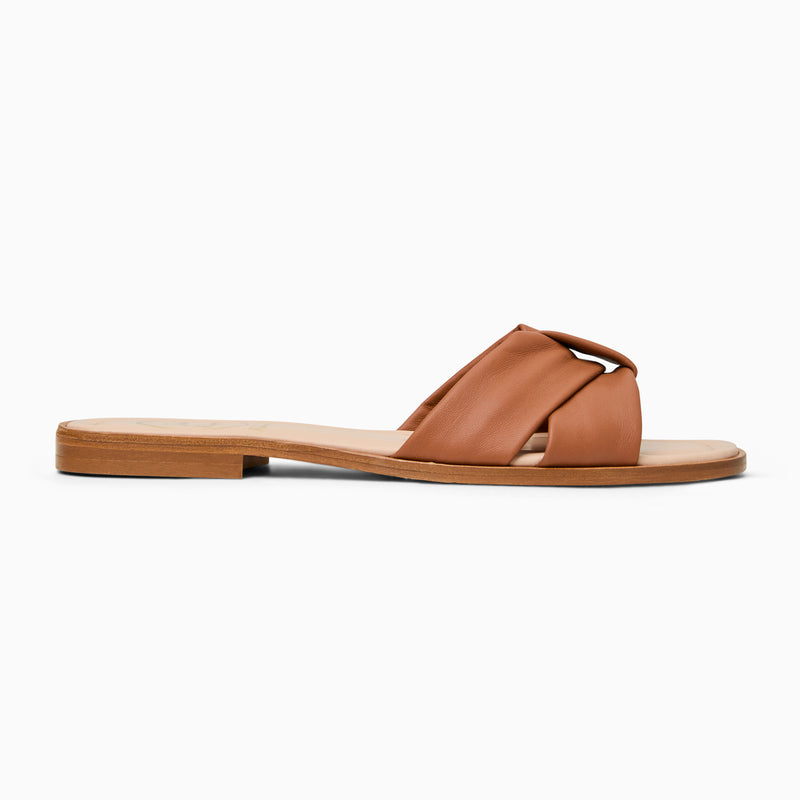 Monica Italian Leather Slide