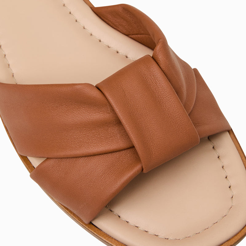 Monica Italian Leather Slide