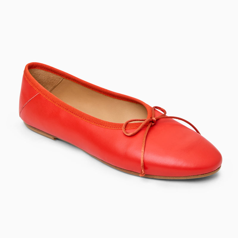Carlotta Italian Leather Ballet Flat