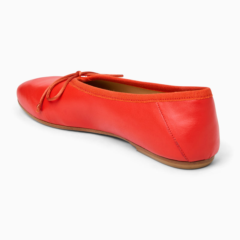 Carlotta Italian Leather Ballet Flat