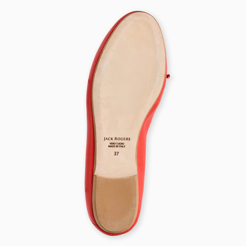 Carlotta Italian Leather Ballet Flat