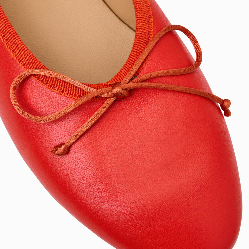 Carlotta Italian Leather Ballet Flat