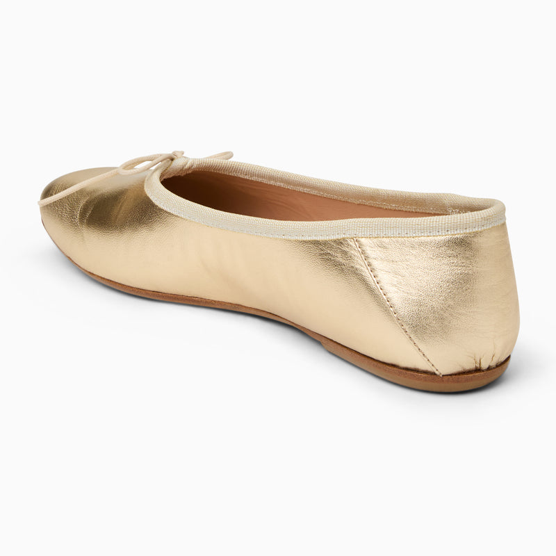 Carlotta Italian Leather Ballet Flat