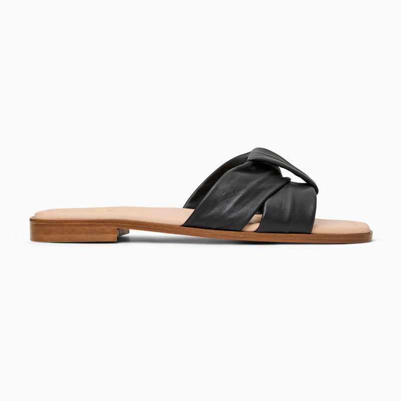 Monica Italian Leather Slide