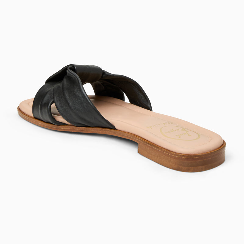 Monica Italian Leather Slide