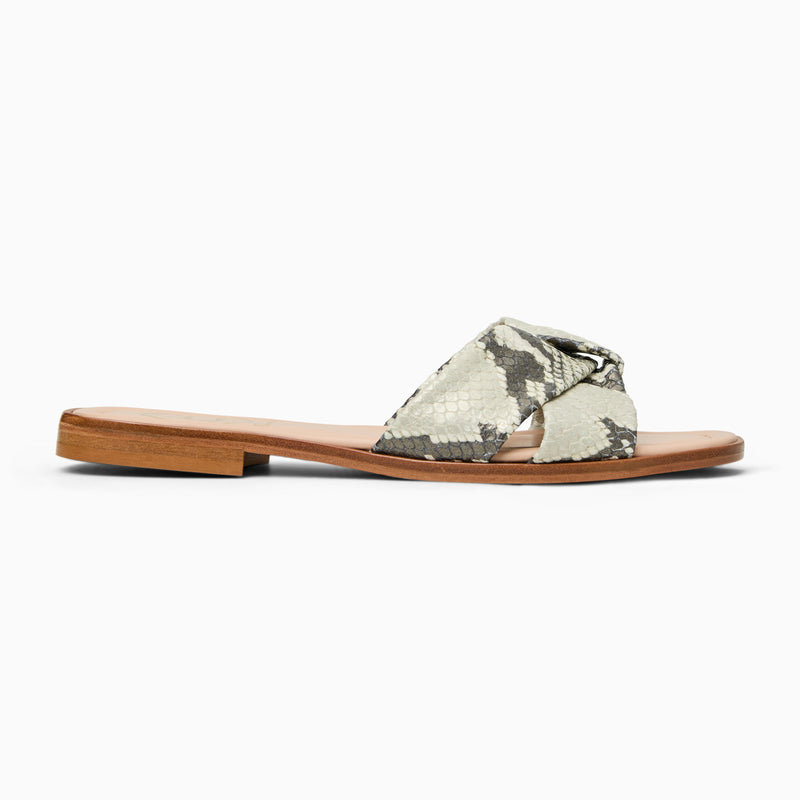 Monica Italian Leather Slide