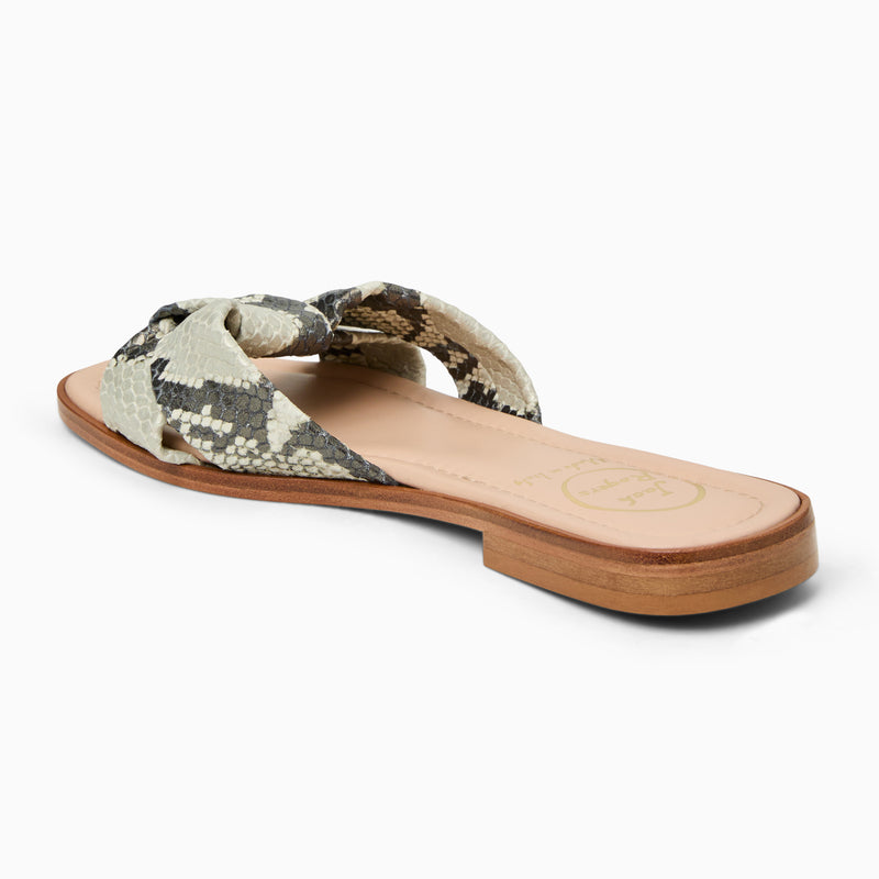 Monica Italian Leather Slide