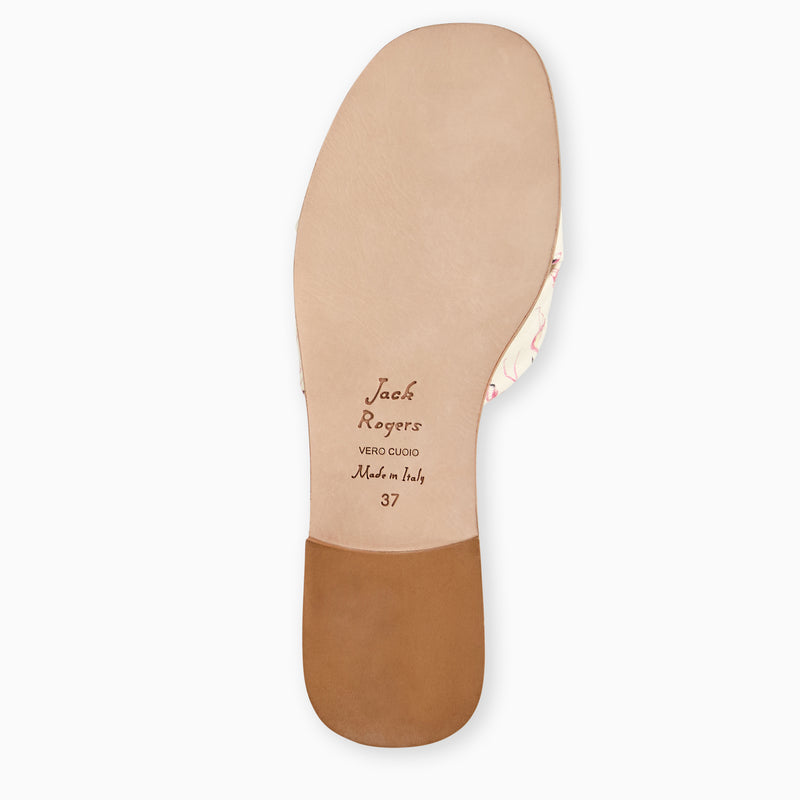 Monica Italian Leather Slide