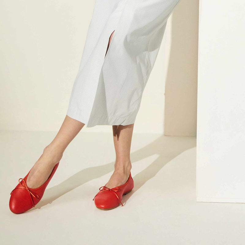 Carlotta Italian Leather Ballet Flat