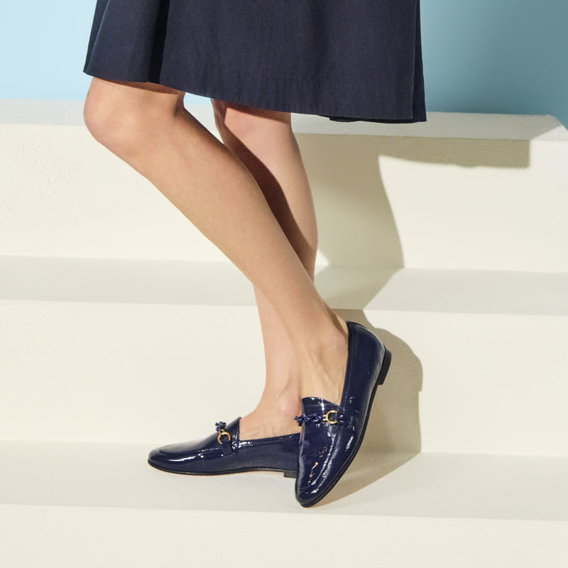Laurito Italian Patent Leather Loafer