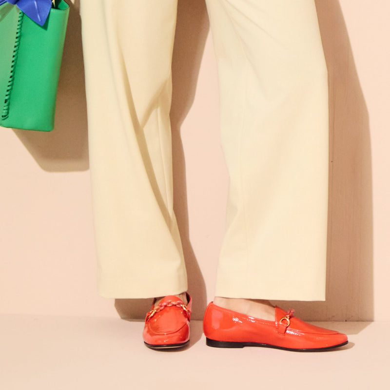 Laurito Italian Patent Leather Loafer