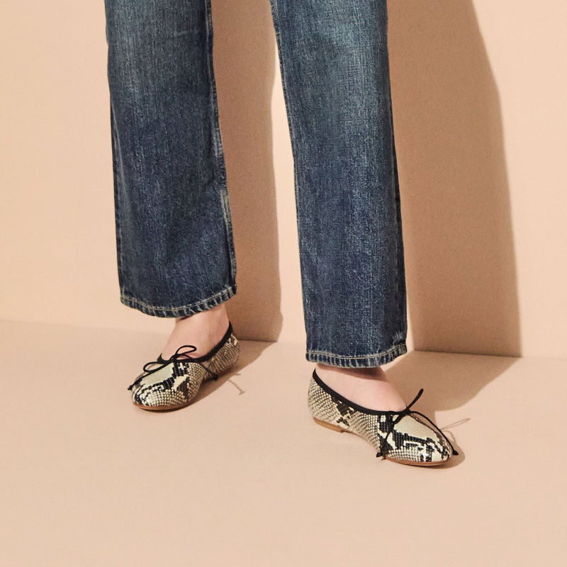 Carlotta Italian Leather Ballet Flat