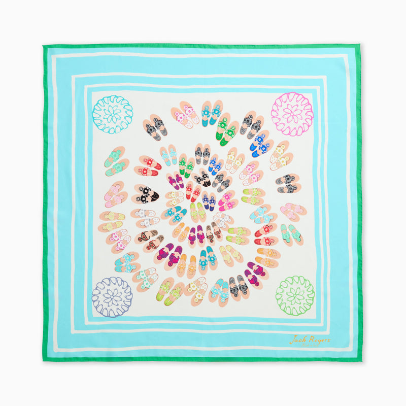 Jacks Italian Silk Scarf