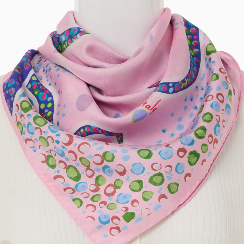 Jacks Italian Silk Octopus Scarf
