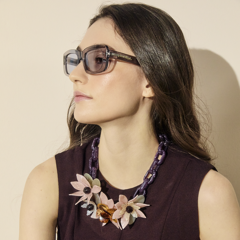 Arianna Italian Floral Chain Necklace