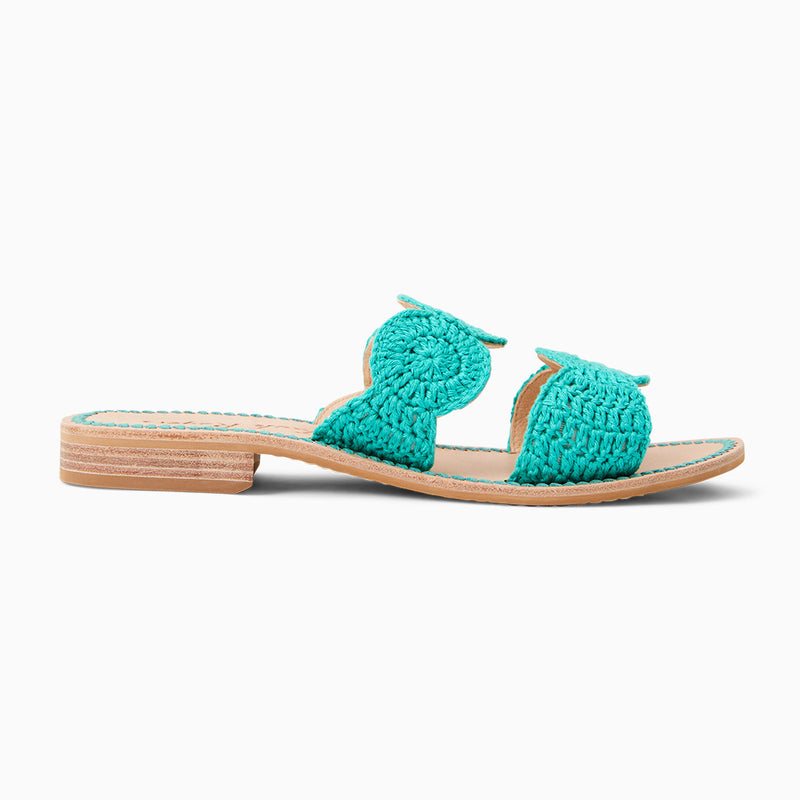 Laurin Crochet Flat Sandal