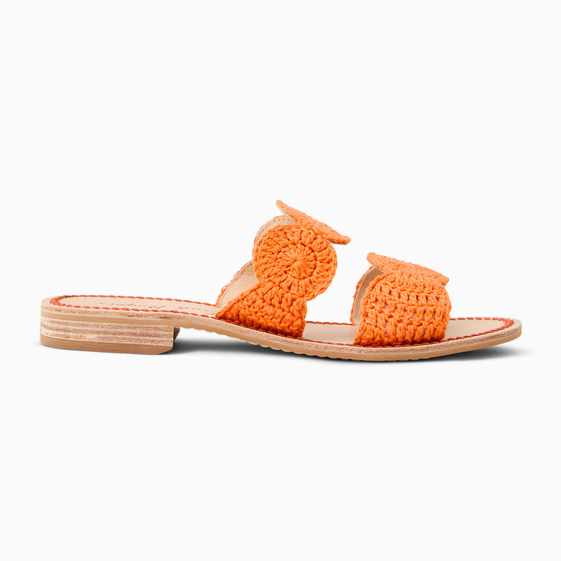 Laurin Crochet Flat Sandal