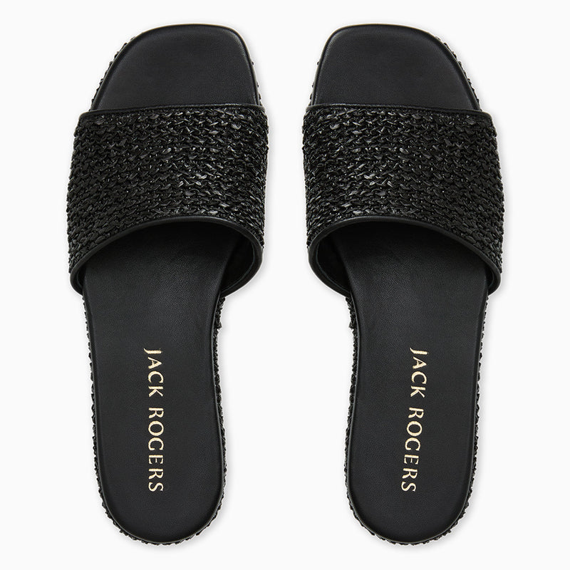 Bay Raffia Flatform Sandal