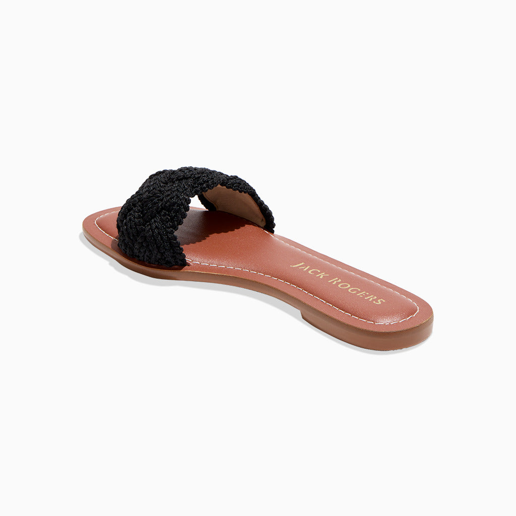【PORTERNA】Shua ring sandals Dumont Slide - Black – Jack Rogers USA