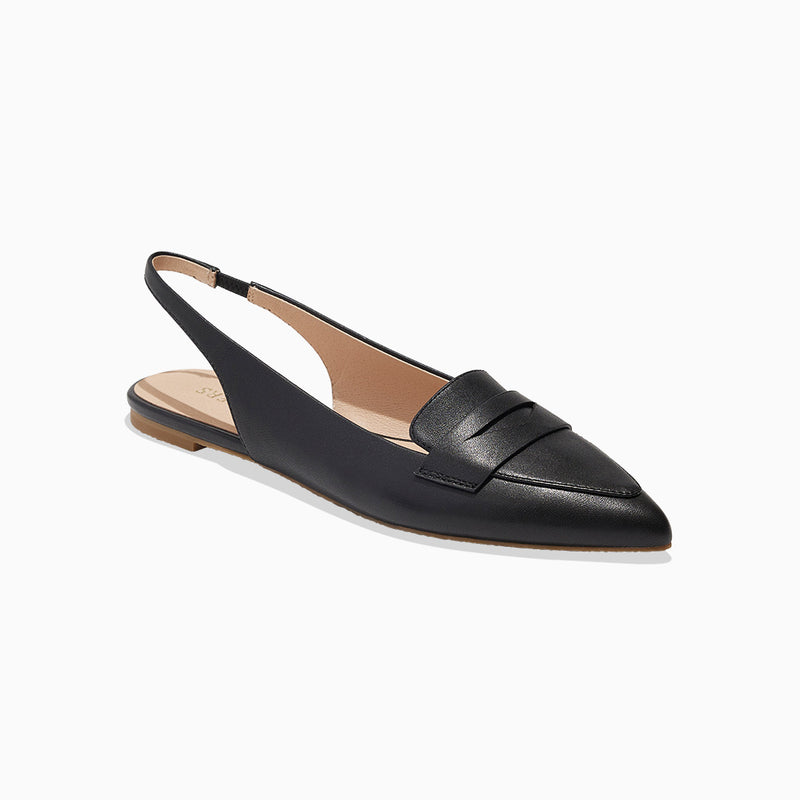 Pennie Leather Slingback Ballet Flat