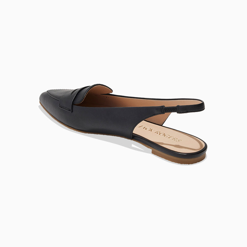 Pennie Leather Slingback Ballet Flat