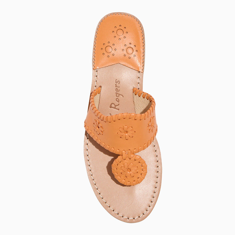 Jacks Leather Flat Sandal