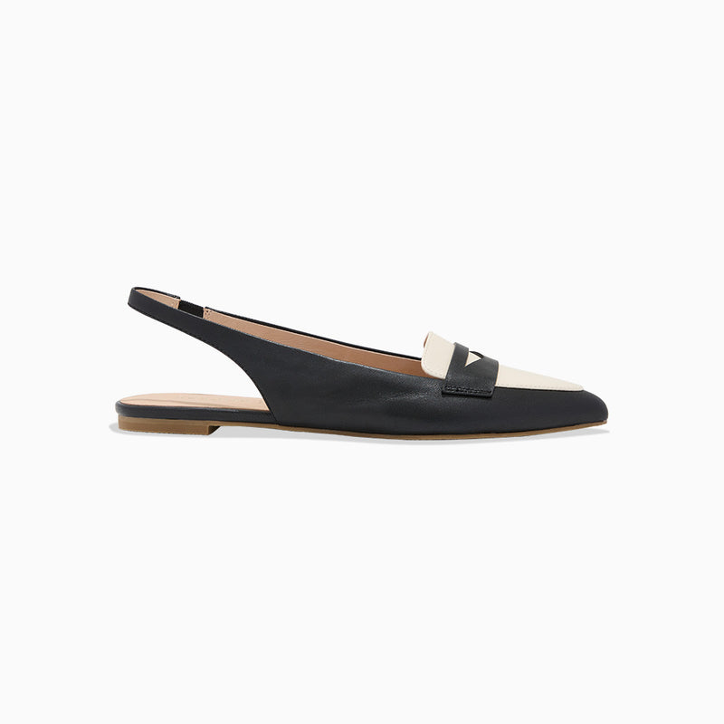 Pennie Leather Slingback Ballet Flat