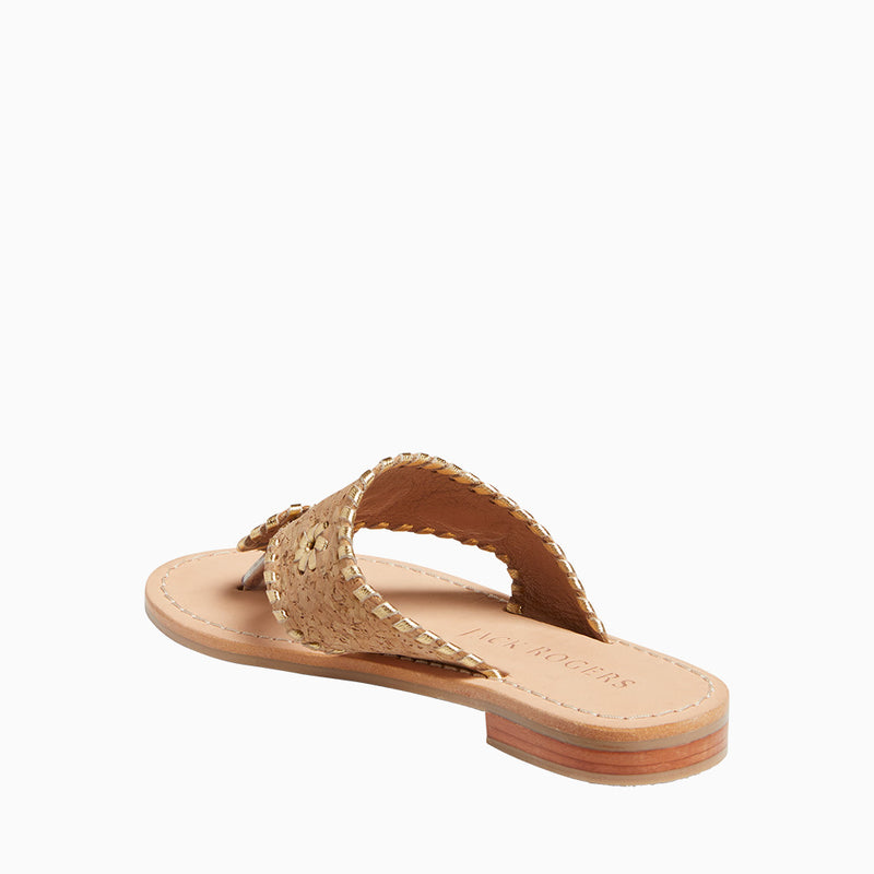 Girls Jacks Leather Flat Sandal