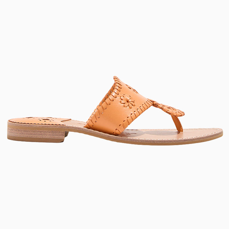 Jacks Leather Flat Sandal