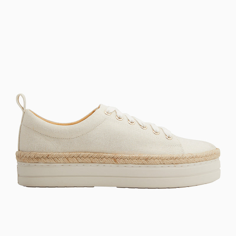 Mia Canvas Low Top Platform Sneaker