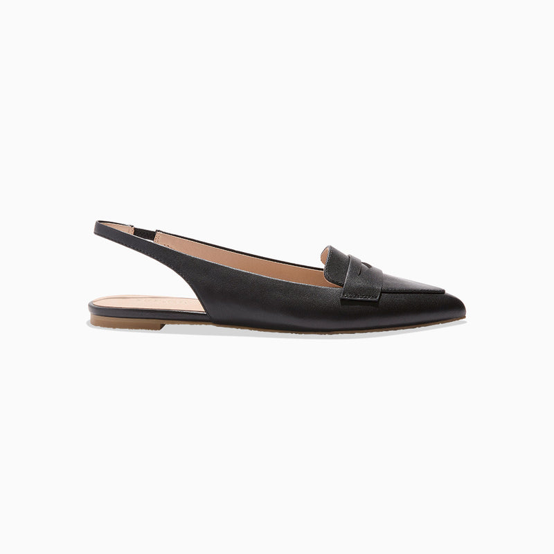 Pennie Leather Slingback Ballet Flat